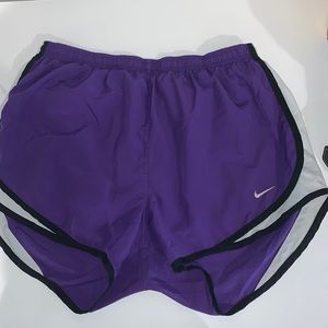 Purple Nike shorts. Size medium